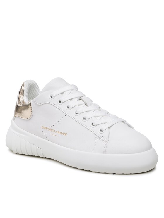 Emporio Armani Sneakers X3X187 XN850 N195 Alb Alb imagine noua