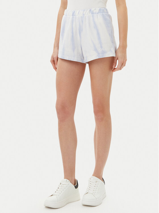 Guess Guess Pantaloni scurți sport V5GD11 KCRQ0 Albastru celest Relaxed Fit