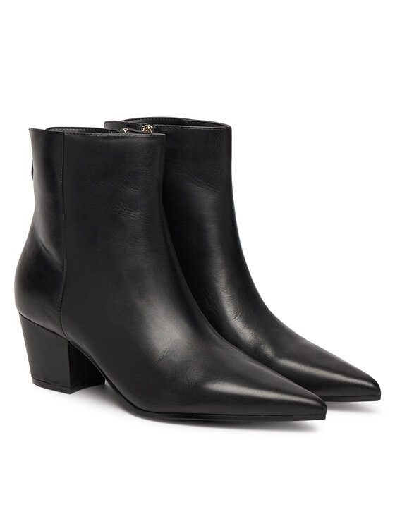 Guess Guess Bokacsizma FLFHAL LEA10 Fekete