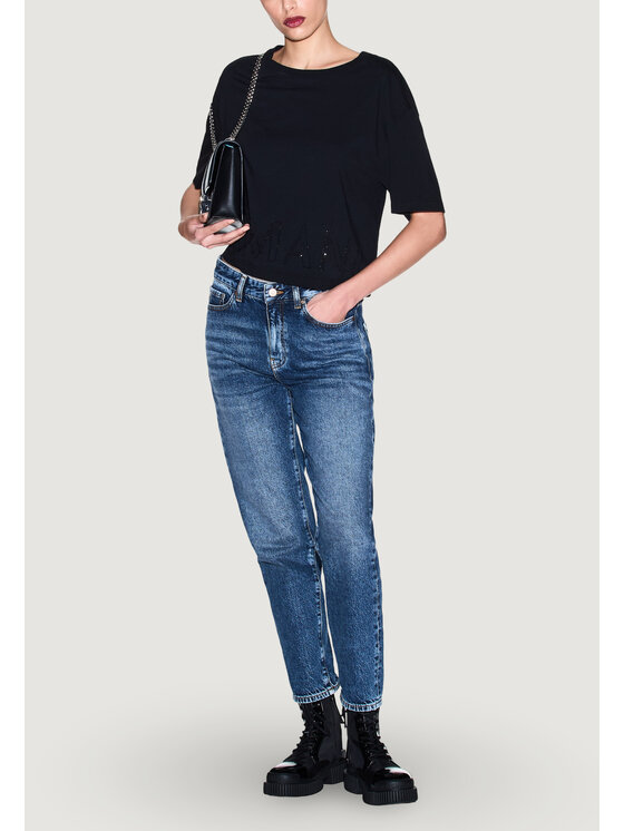 Armani Exchange Armani Exchange T-shirt XW001709 AF17172 Nero Casual Fit