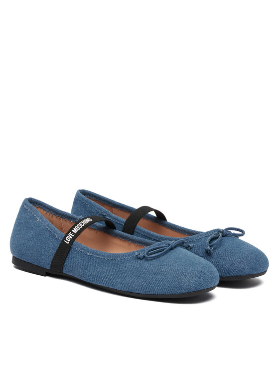 LOVE MOSCHINO LOVE MOSCHINO Μπαλαρίνες JA11121G1OJO5700 Μπλε