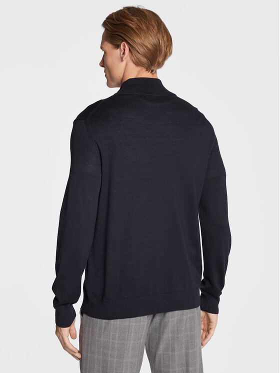 JOOP! JOOP! Kardigan 17 Jk-06Davis 30032605 Granatowy Regular Fit