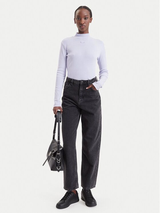 HUGO HUGO Bluzka Easy 50525318 Fioletowy jasny Regular Fit