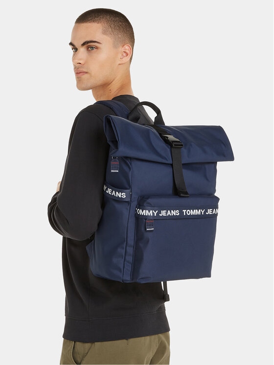 Tommy Jeans Tommy Jeans Рюкзак Essential Rolltop AM0AM11515 Cиній