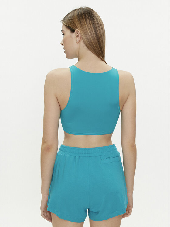 Calvin Klein Swimwear Calvin Klein Swimwear Bikini partea de sus KW0KW02442 Albastru