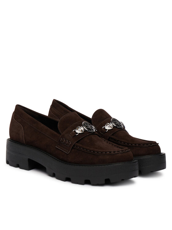 Guess Guess Лофери FLFYA2 SUE14 Темно-коричневий
