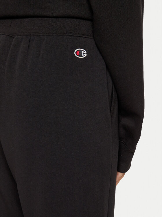 Champion Champion Παντελόνι φόρμας 117584 Μαύρο Slim Fit