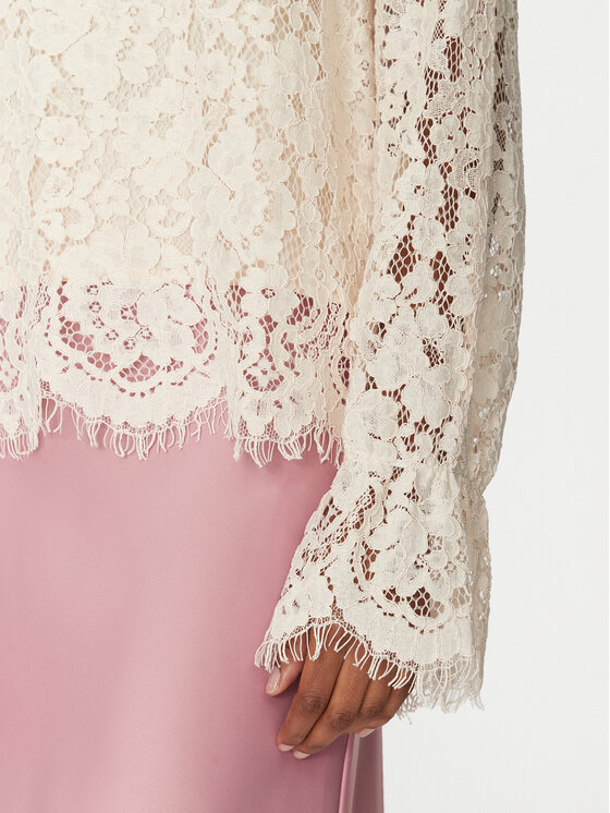 YAS YAS Bluza Perla 26032813 Écru Regular Fit