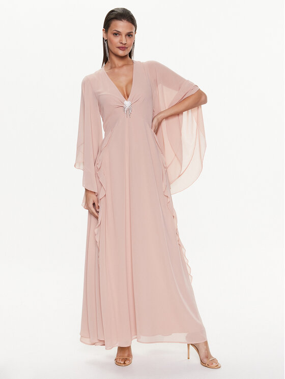 Abito da sera TE0030 Beige Regular Fit