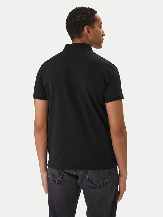 Calvin Klein Jeans Calvin Klein Jeans Polo majica Classic Monogram LV04RD255G Črna Regular Fit