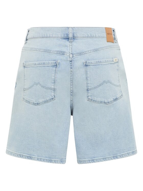 Mustang Mustang Szorty jeansowe Style Jodie Shorts Niebieski Slim Fit