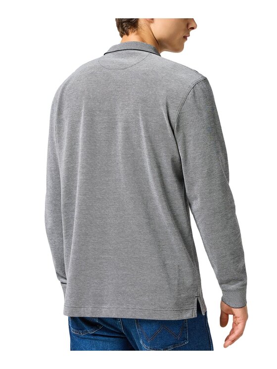 Wrangler Wrangler Polo 112357204 Czarny Regular Fit