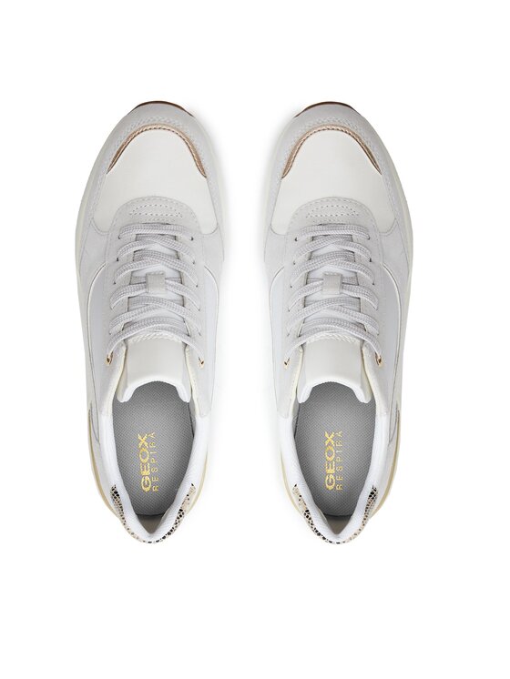 Geox Geox Sneakersy D Spherica Ec13 D45WAA 022FU C1209 Bílá
