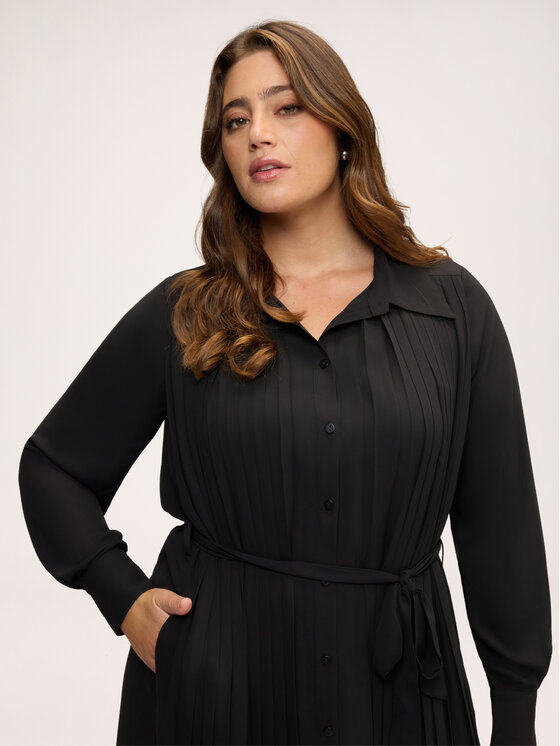 Fiorella Rubino Fiorella Rubino Sukienka codzienna 7093L001290N033 Czarny Regular Fit
