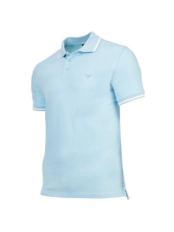 Emporio Armani Emporio Armani Polo 31694 Niebieski Comfort Fit