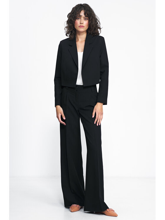 NIFE NIFE Marynarka Z50 Czarny Blazer Fit
