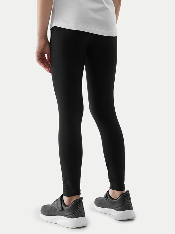 4F 4F Leggings 4FJWSS24TTIGF130 Nero Slim Fit