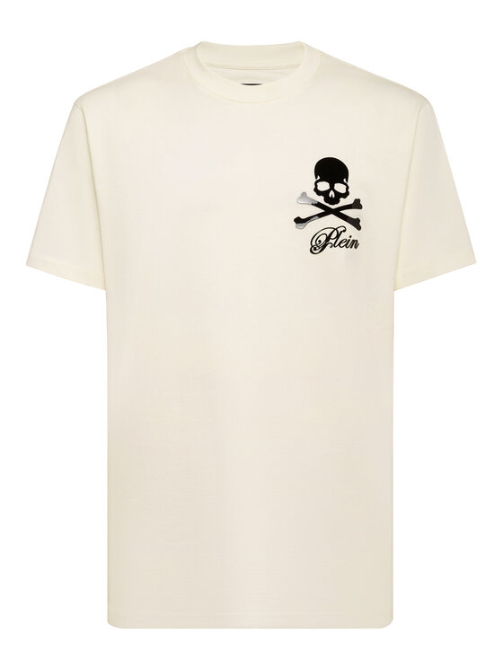 PHILIPP PLEIN PHILIPP PLEIN T-Shirt 27111 Biały Regular Fit
