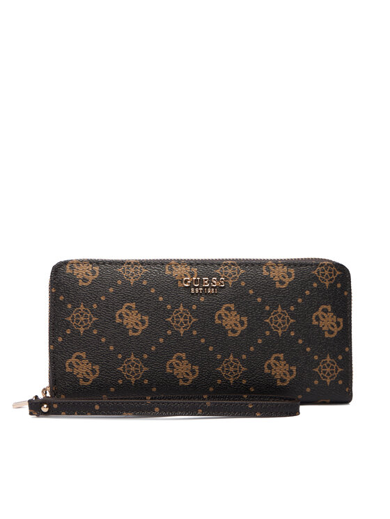 Guess Guess Гаманець Carrie Logo Slg SWGP98 98146 Коричневий