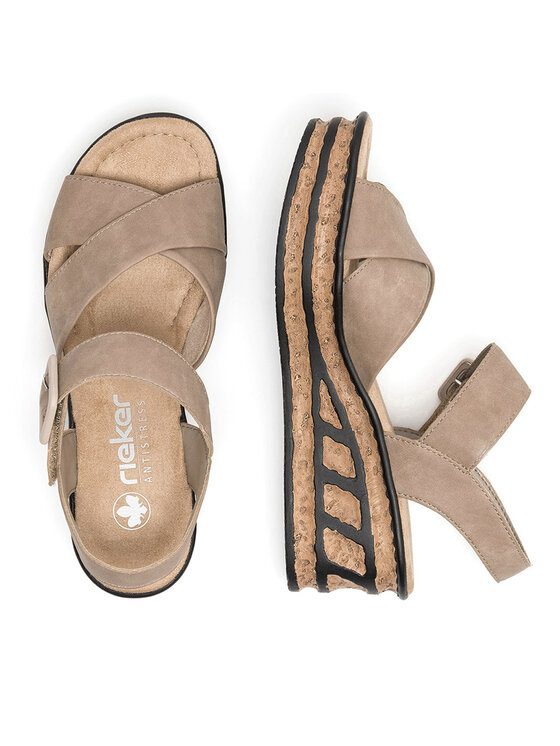 Rieker Rieker Sandale 68163-62 Bej