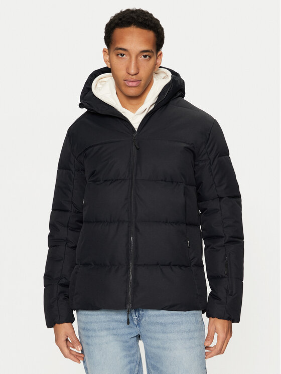 4F 4F Slidinėjimo striukė 4FWAW24TTJAM580 Juoda Regular Fit