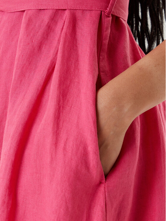 United Colors Of Benetton United Colors Of Benetton Sommerkleid 4AGHDV0B1 Rosa Regular Fit