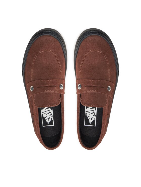 Vans pelle marrone on sale