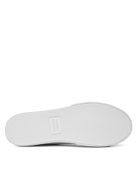 Tommy Hilfiger Tommy Hilfiger Сникърси Th Hi Vulc Street Lth Ess FM0FM04897 Бял