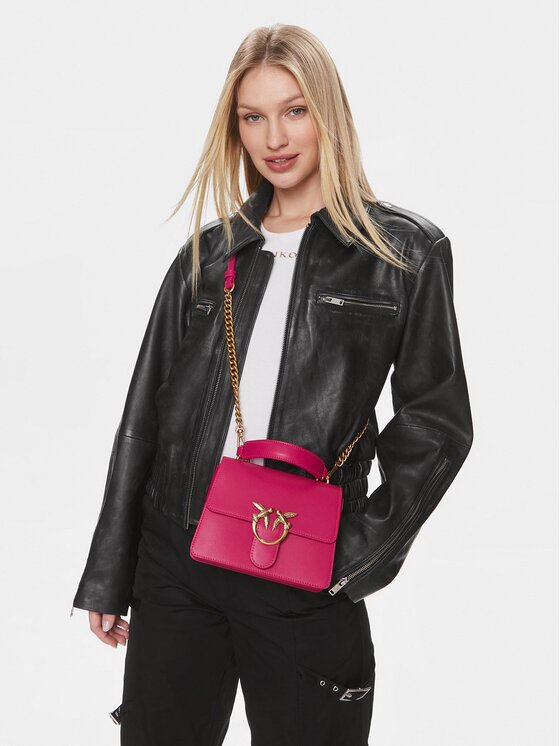 Pinko Geantă Love One Top Handle Mini Light PE 24 PLTT 100071 A0F1
