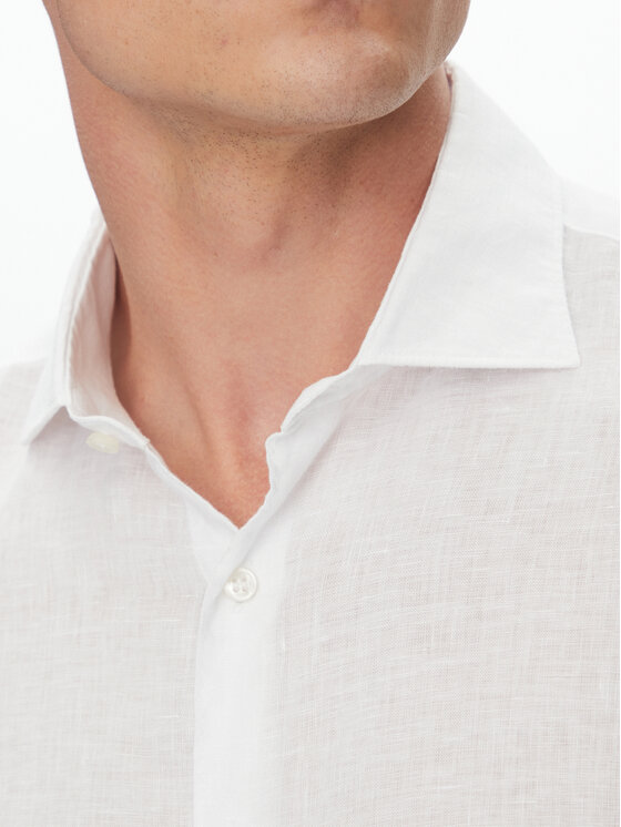 Paul&Shark Paul&Shark Πουκάμισο 25413180CF Λευκό Regular Fit
