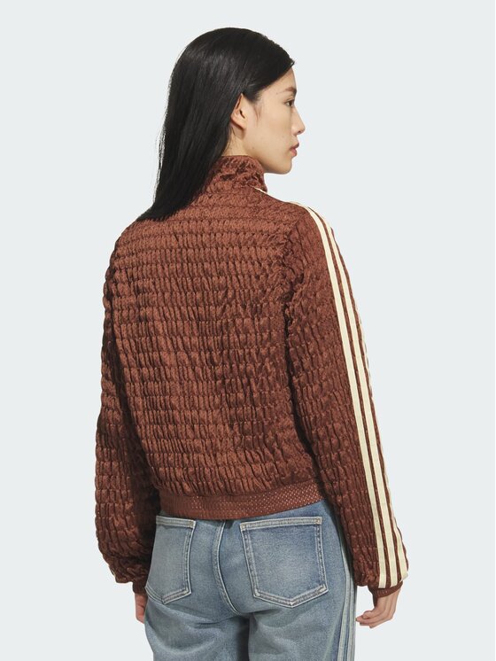 adidas adidas Bluza SMOKED Brązowy Regular Fit