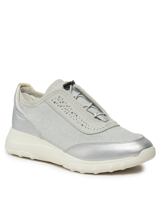 Geox Geox Laisvalaikio batai D Alleniee D35LPC 054AS C0898 Sidabrinė