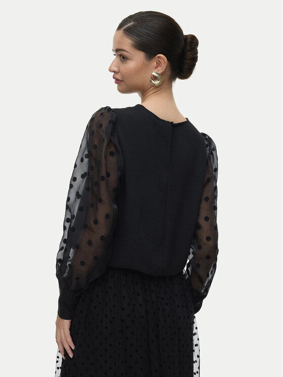 Vero Moda Vero Moda Μπλουζάκι Alva 10337474 Μαύρο Regular Fit