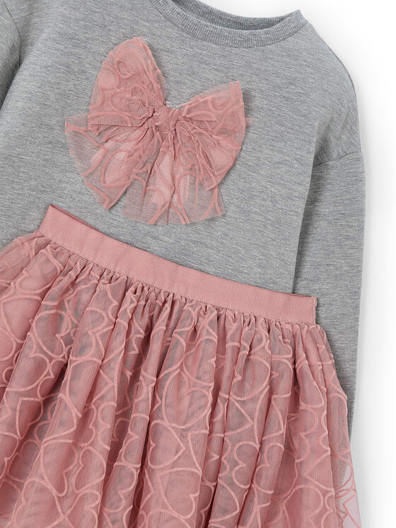 Mayoral Mayoral Set Sweatshirt und Rock 4936 Rosa Regular Fit