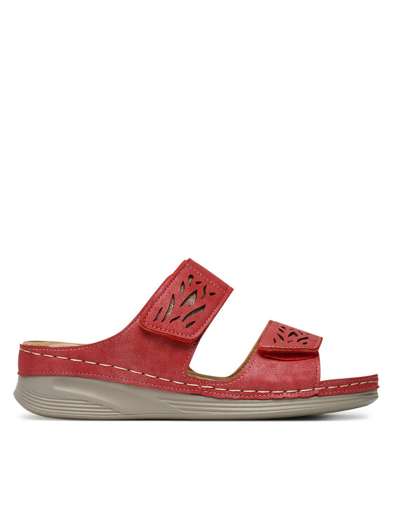 Clara Barson Clara Barson Ciabatte WYL05010-11 Rosso