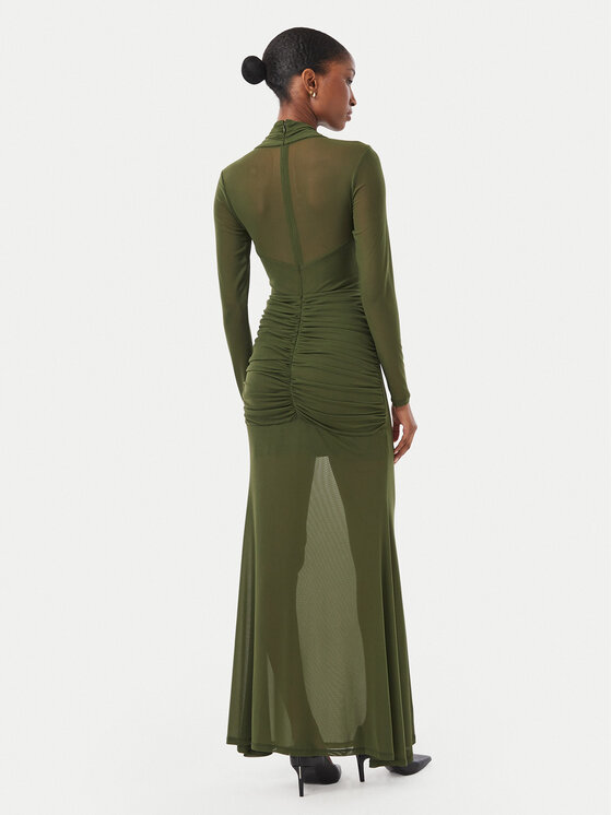 Bardot Bardot Sukienka wieczorowa Veria 59987DB Khaki Regular Fit