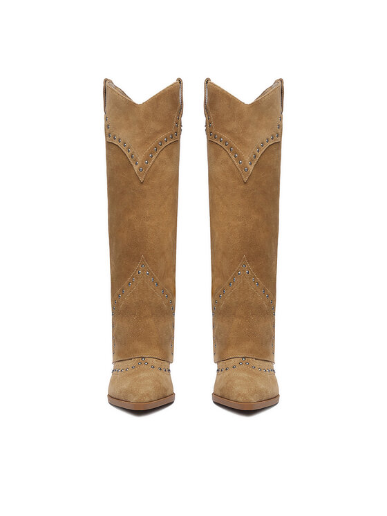 Guess Jeans Guess Jeans Zimski škornji EO-TS6356-01 Temno bež