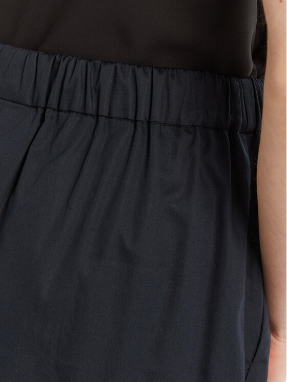 Max Mara Leisure Max Mara Leisure Ohlapne hlače Antille 2516131017 Mornarsko modra Regular Fit