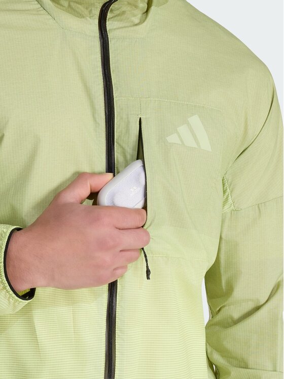 adidas adidas Wiatrówka 162175 Żółty Slim Fit