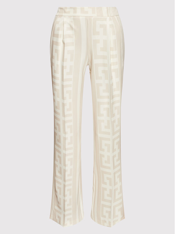 Babylon Babylon Pantaloni di tessuto P E00083 Beige Regular Fit