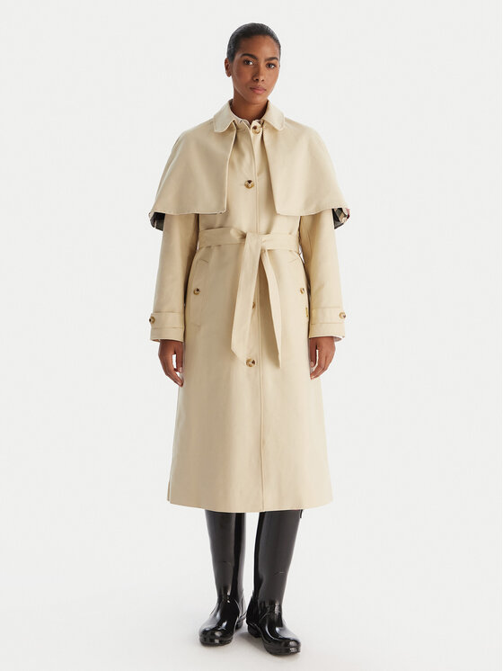 Hunter Hunter Tenchcoat Keltie HARW0014251 Beige Regular Fit