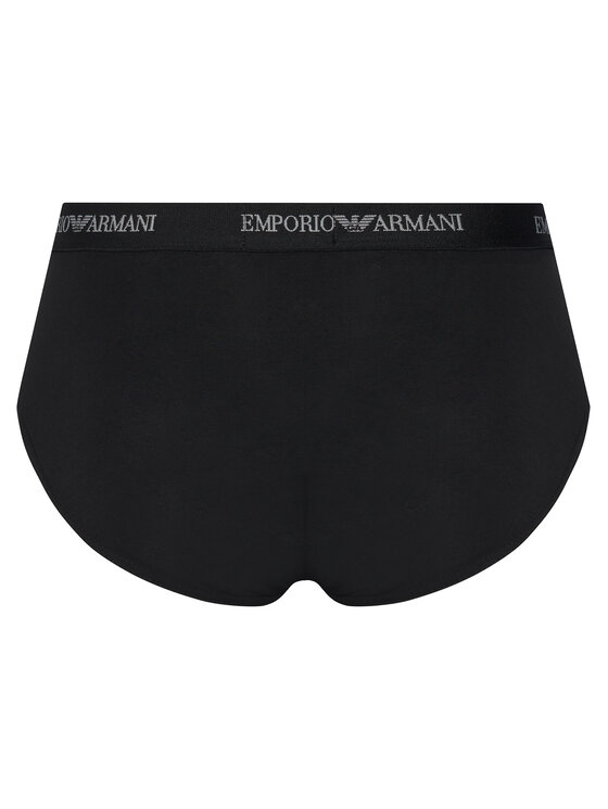 Emporio Armani Underwear Emporio Armani Underwear Set od 3 para muških slip gaća EM000258 AF14132 MC061 Crna