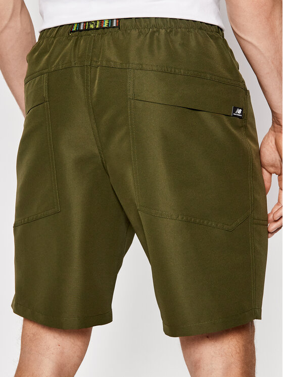 New Balance New Balance Pantaloni scurți sport MS01518O Verde Regular Fit