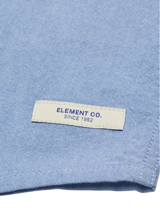 Element Element Košulja Button Down Regular Oxford ELYWT00182 Plava Regular Fit