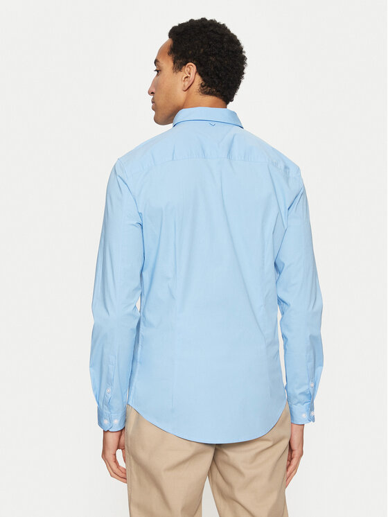 Tommy Jeans Tommy Jeans Camicia Original DM0DM04405 Blu Slim Fit