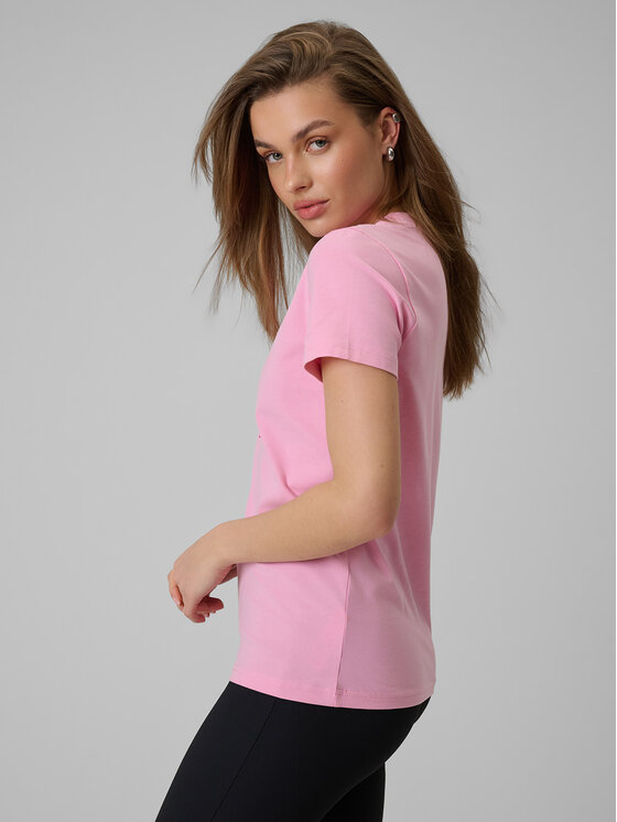 4F 4F T-Shirt WINTER CLUB Różowy jasny Regular Fit