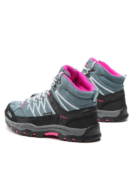 CMP CMP Трекінгові черевики Kids Rigel Mid Trekking Shoes Wp 3Q12944J Голубий