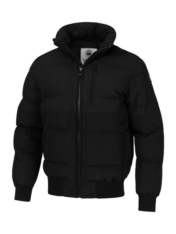 PITBULL PITBULL Kurtka zimowa AUTOMATIC Czarny Regular Fit