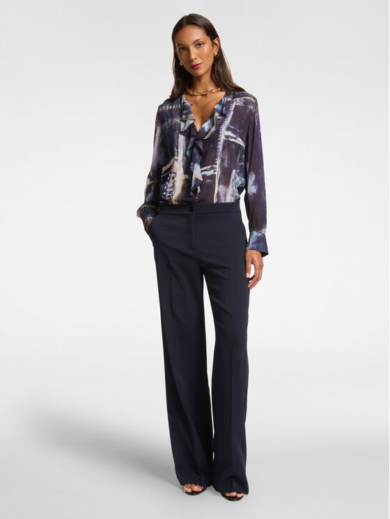 Elena Mirò Elena Mirò Blusa 2117P000151N041 Blu Regular Fit