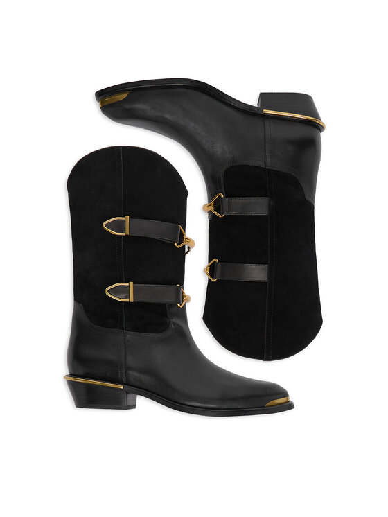 Badura Badura Botki EO-PARIS-GL893C-11.5-1511-2 Czarny